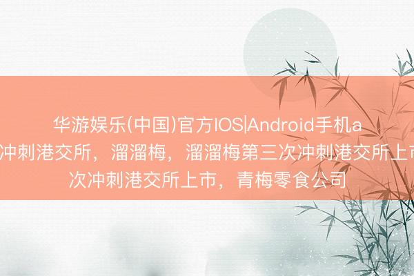 华游娱乐(中国)官方IOS|Android手机app下载 溜溜果园冲刺港交所，溜溜梅，溜溜梅第三次冲刺港交所上市，青梅零食公司